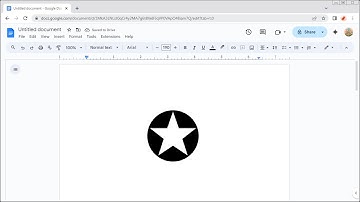 How to Add the CIRCLED WHITE STAR Symbol in Google Docs