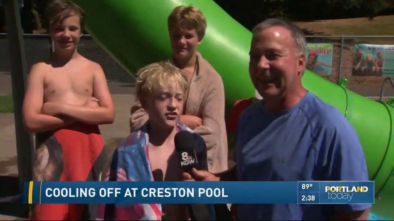 Cooling off at Creston Pool (pt. 2) YouTube