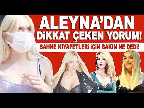 Aleyna Tilki'den sahne kıyafetleri olay olan Hadise, Gülşen, Hande Yener hakkında açıklama!