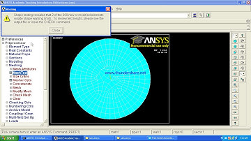 ex 20modal analysis on circular plate