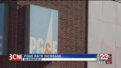 PG&E rates to increase