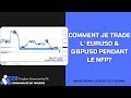 Forex  mart money  price action  nfp  comment je trade le nfp sur le gbpusd  eurusd