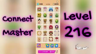 Connect Master Match Puzzle Game Walkthrough 🔗🧩 | Level 216 | SolutionGuruji