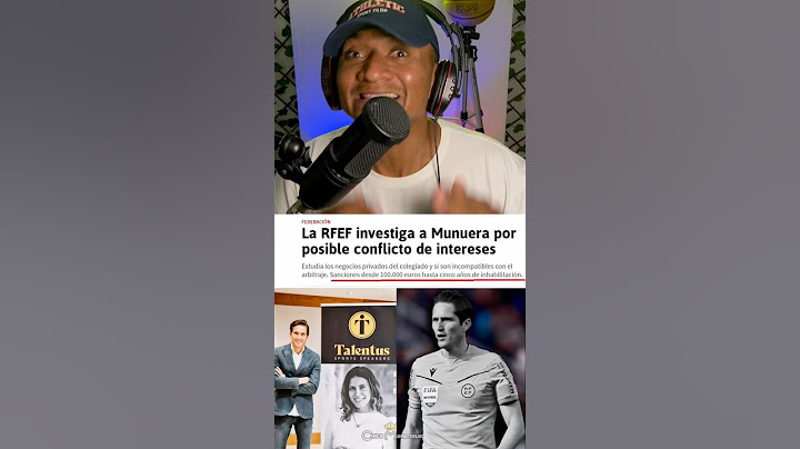 Munuera árbitro investiga después del polémico partido del Real Madrid