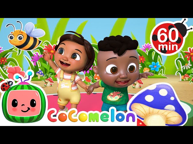 Spring Song! + More CoComelon Nursery Rhymes u0026 Kids Songs | Dance Part Mix! class=