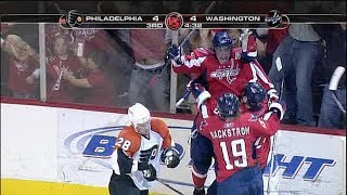 Ovechkin&#39;s First Playoff Game (4/11/2008)
