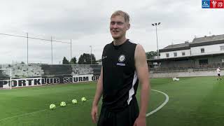 UNIQA ÖFB Cup 2023/24 - Local Hero Charity Challenge - Niklas Geyrhofer (SK Sturm Graz)