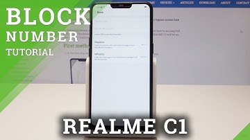 Block Number in REALME C1 - Create Blacklist