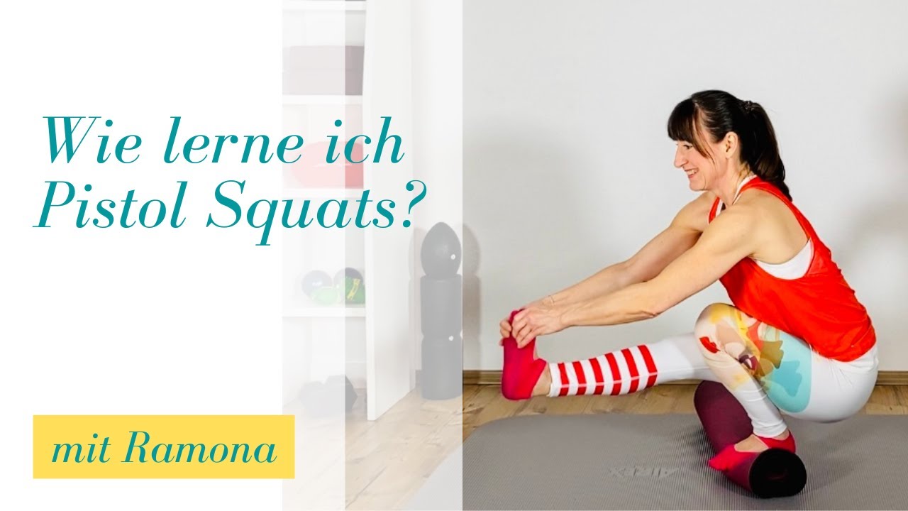 Pistol Squat I Wie lerne ich eine Kniebeuge auf einem Bein - YouTube