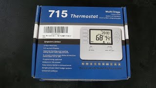 Product Review: Suuwer SW715 Conventional 5-1-1-Day Programmable Thermostat