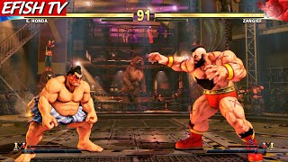 LEVEL 8 E Honda vs Zangief STREET FIGHTER V Hardest Battle Match