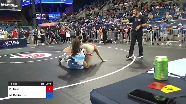 152 Lbs Semifinal - Genevieve An, Georgia Vs Mishe...