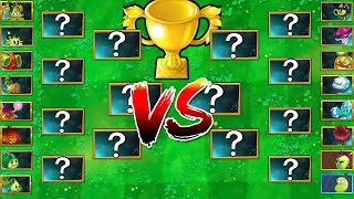 12 Strongest Plants PvZ 2. Big Tournament - Who Will Win? - Plants vs Plant Challenge