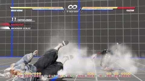 DOA6: Brad Wong Combo Video