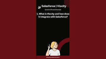 Question 1 | Vlocity Interview Questions #salesforce #vlocity #interview #question