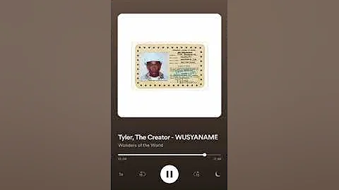 WUSYANAME by Tyler, The Creator