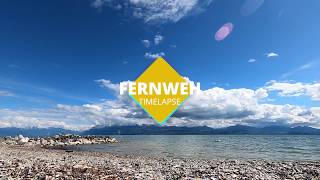 Lake Geneva | 4K Timelapse | Low-flying Spring Clouds