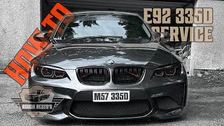 BMW 335D Service [DIY] | M57 330D 335D 530D 535D E90 E91 E92 E60 E61+