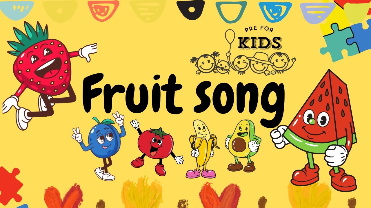 Fruit Song for Kids | Learn Fruits for Kids | Nursery Rhymes & Songs ...