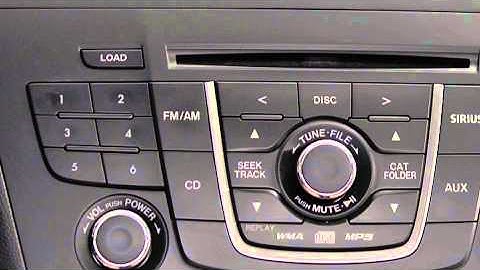 2013 Mazda5 — Audio Control | Mazda USA