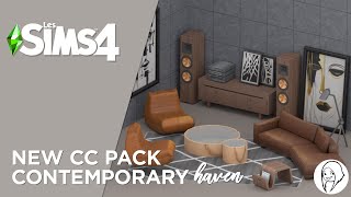 The Sims 4 - Contemporary Haven Custom content set by Syboulette - Official showcase