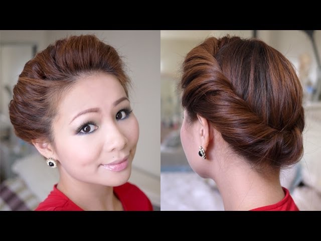 Single Twist Half Up Prom Hairstyle - DIY & Crafts