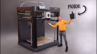 I Made a HUGE 3D Printer  Using 3D Printing!