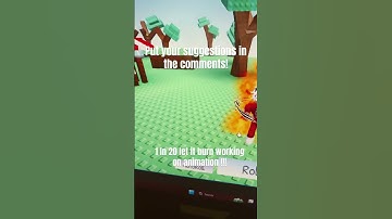 Burrrrnnnn! Making a new RNG Roblox game #fupシ #gaming #roblox #fup