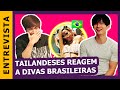 ATORES TAILANDESES DE BL REAGEM A MÚSICAS BRASILEIRAS feat. OXQ (Anitta, Iza, Pabllo Vittar)