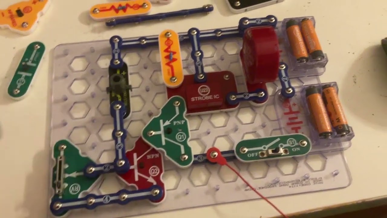 Snap Circuits Light: Photo Audio Infrared Detector