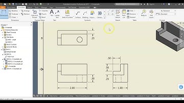 Problem 1-5: Autodesk Inventor Tutorial