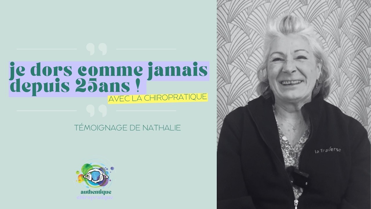 Expérience chiropratique : ça a changé ma vie. Je dors enfin !