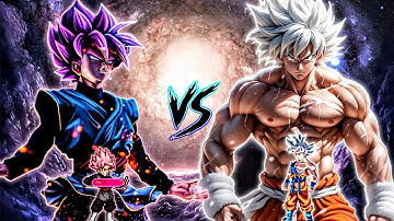 Epic🤩 | Goku Black Purgation OP (all form) VS Son Goku V4 OP (all form) in Mugen