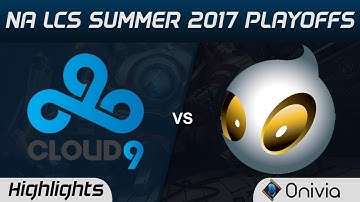 C9 vs DIG Highlights Game 1 NA LCS SUMMER 2017 PLAYOFFS Cloud9 vs Dignitas by Onivia