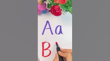 Write ABC letters #short #abc#learning #writing #reading #satisfying