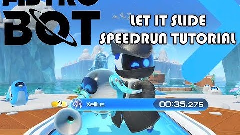 Astro Bot Let It Slide Speedrun Tutorial