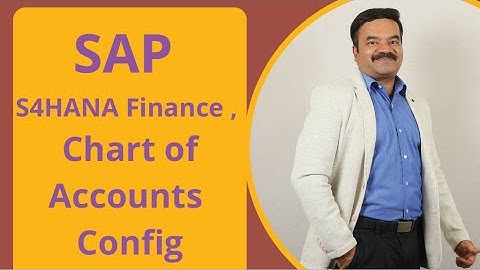 SAP S4HANA Finance , Chart of Accounts Config
