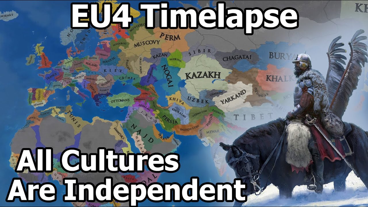 Cultures Are Countries Eu4 Timelapse YouTube