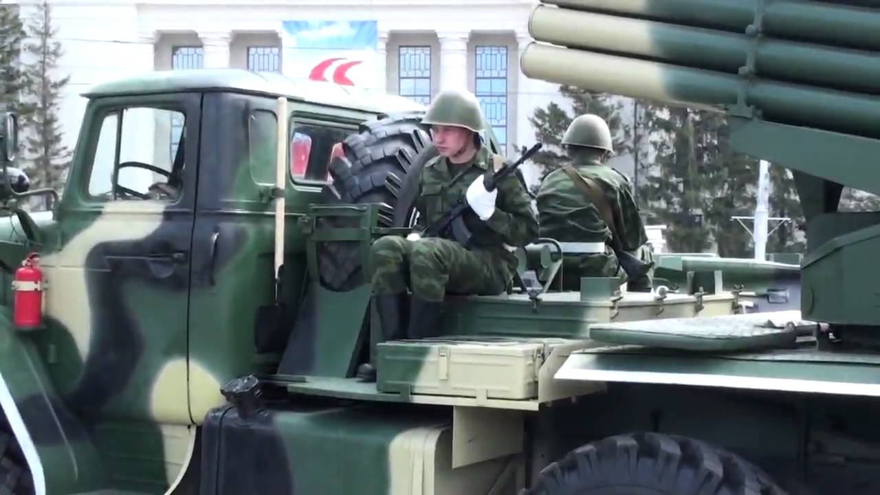 Russia, Novosibirsk, 9 may 2010 - Victory Day / День победы