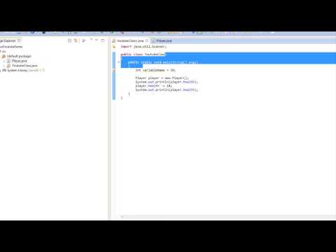 Java Made Easy Tutorial 21 - Introduction to Classes