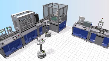 CIROS Simulation of FESTO CP-Factory @NCU-ME Taiwan