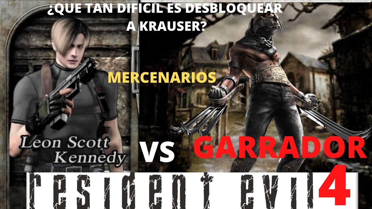 Cómo desbloquear todos los personajes, niveles y armas en el modo  Mercenarios de Resident Evil 4 Remake