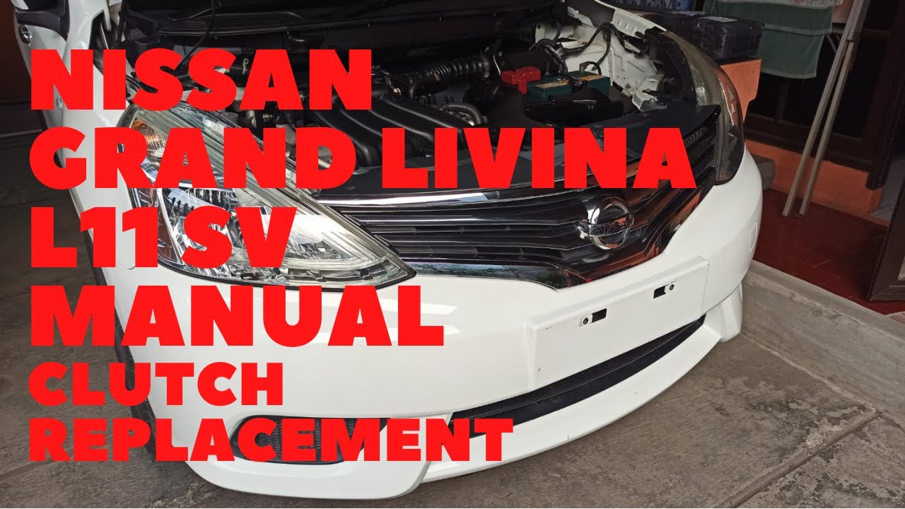 Nissan Grand Livina L11 SV '13 Manual Clutch Replacement (Ganti Kopling