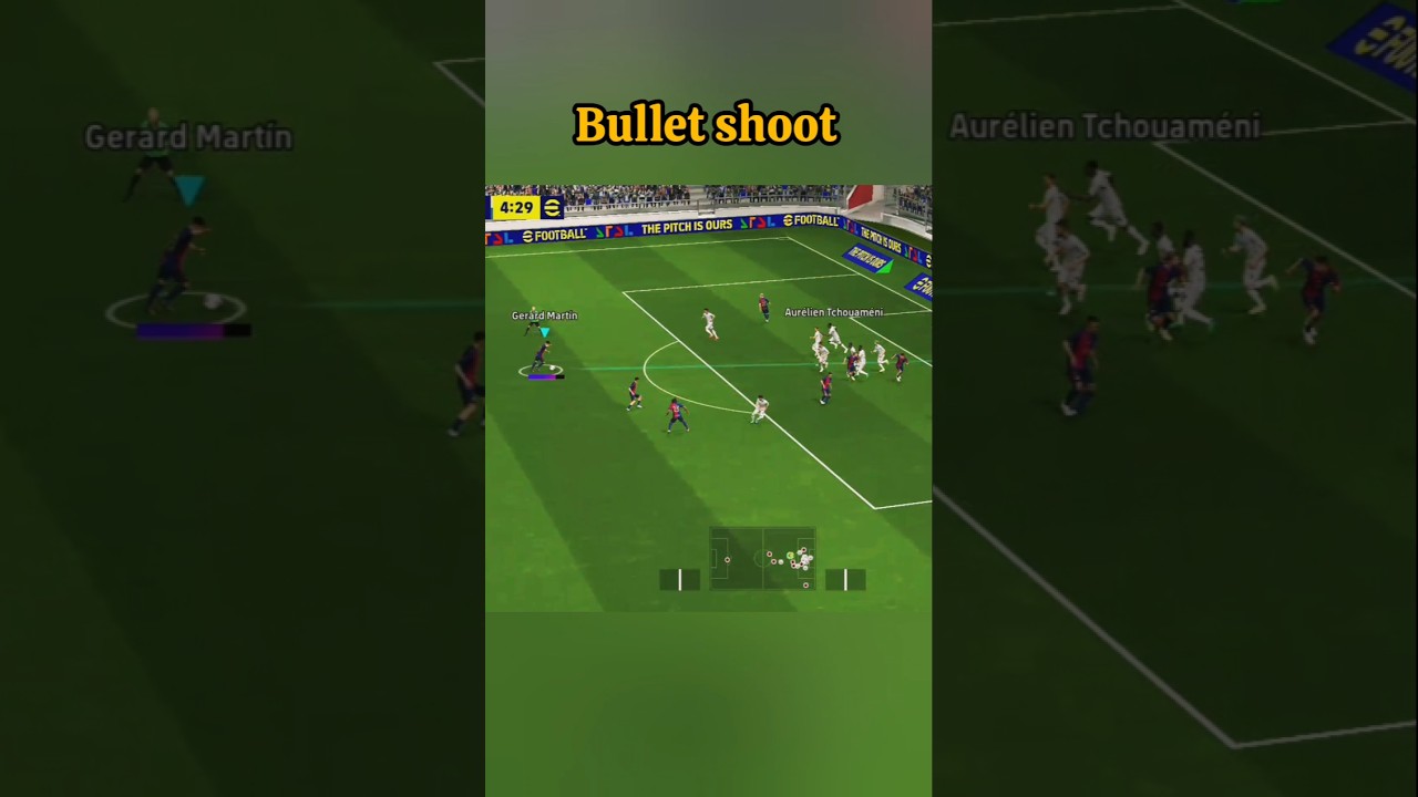 Bullet shoot.#shorts #efootball #trendingshorts