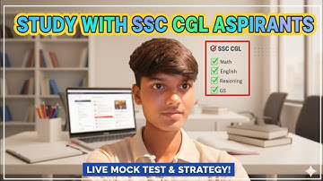 🎯 Study with SSC CGL Aspirants | Focus, Motivation & Consistency 💪 | Study Vlog 2025 📚