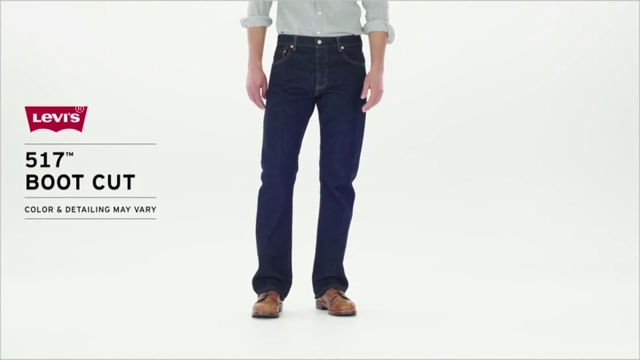 levi's jeans boot cut 517