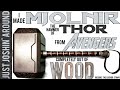 DIY Thor's Hammer Mjolnir - Avengers Endgame and all of the Thor Movies // Just Joshin' Around