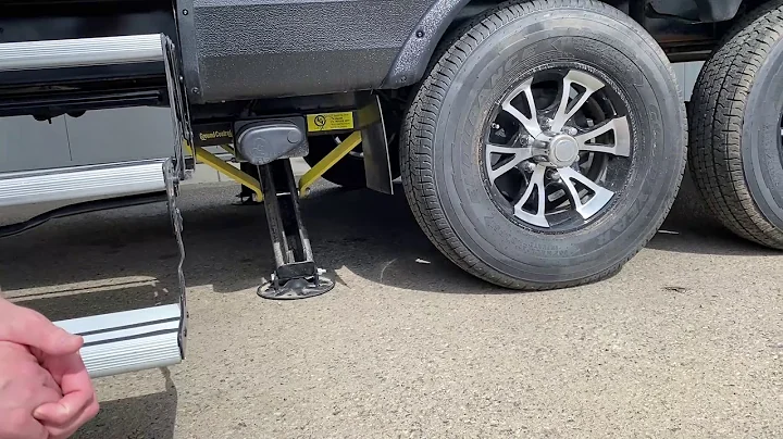 Outdoors RV's One Touch Auto Leveling System | Edwards RV