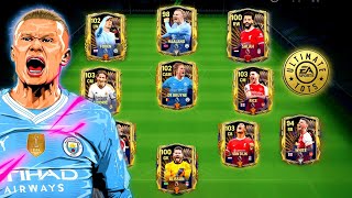 I Built Best TOTS Squad Ft Haaland, Salah, Dijk, De Bruyne - FC Mobile 24