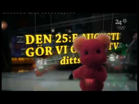 NÃ¥gra programskarvar frÃ¥n SVT24 i augusti 2008.